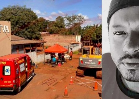 Trabalhador morre soterrado durante obra de esgoto em Maracaju (vídeo)