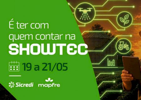 Sicredi leva soluções financeiras estratégicas ao agro na Showtec 2026