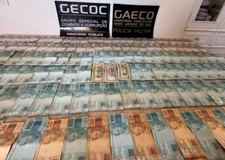 MP apreende quase R$ 500 mil durante operação contra fraudes em contratos de tapa-buracos
