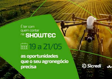 Sicredi leva soluções estratégicas ao agro na Showtec 2026