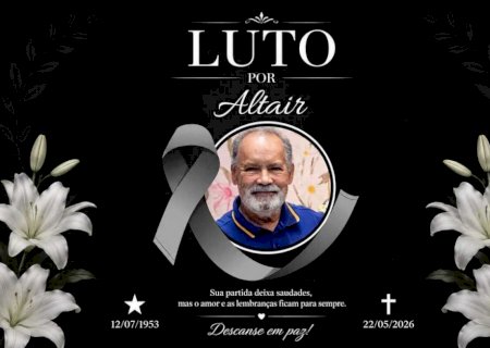 Luto e tristeza na despedida do amigo Altair do Banco do Brasil