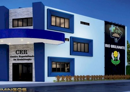 Geraldo participa de solenidade que marca início da construção do novo CER da APAE em Rio Brilhante