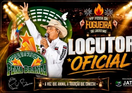 Pena Branca: Locutor celebra 18 anos de narração da Festa da Fogueira