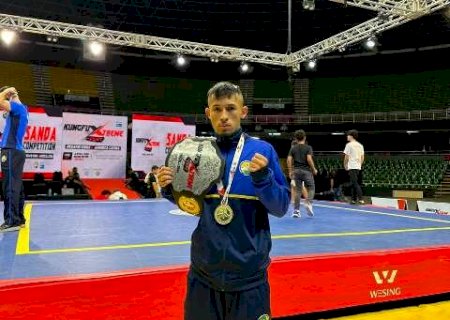 Atleta de MS representa o Brasil em Mundial Universit&aacute;rio de Lutas