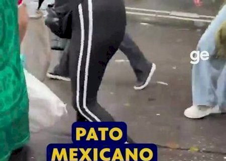 Pato sensação no México ganha convite para acompanhar jogo contra República Tcheca no Azteca