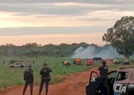 Polícia confronta indígenas que buscam retomar território no MS