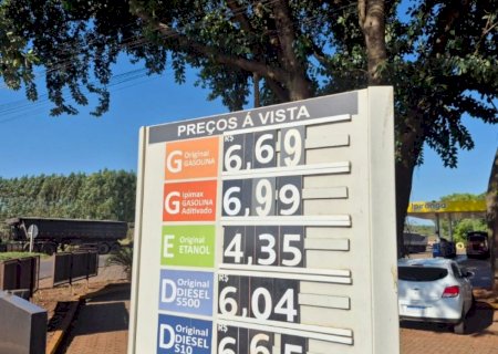 Pesquisa aponta queda no preço dos combustíveis em Dourados