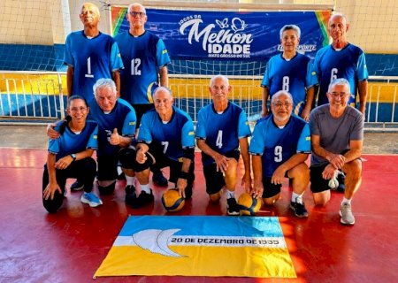 Dourados tem 4 equipes disputando os Jogos da Melhor Idade de MS