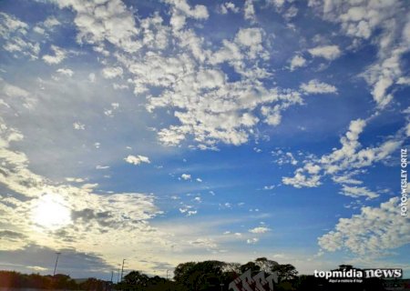 Sistema de alta pressão mantém manhãs frias e tardes secas em Mato Grosso do Sul