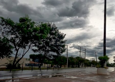 Itaporã é atingida por temporal, mas Defesa Civil não registrou ocorrências emergenciais