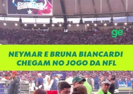 No Maracanã, Neymar ganha camisa personalizada do Dallas Cowboys; veja