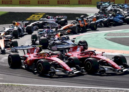 Leclerc e Hamilton divergem após incidente, e Ferrari cogita ordem de equipe