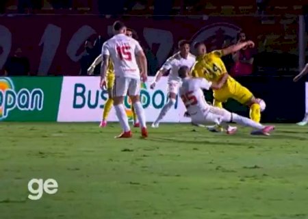 Mirassol x Inter: PC Oliveira diz que Mercado fez pênalti em João Victor; veja o lance
