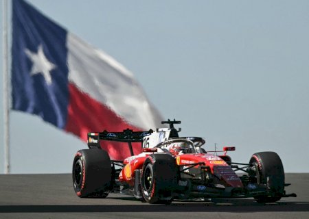 GP dos Estados Unidos: Leclerc lidera o 1º treino, e Bortoleto é 8º