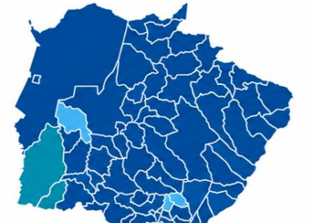 PL domina mapa da C&acirc;mara e vence em 58 munic&iacute;pios de MS