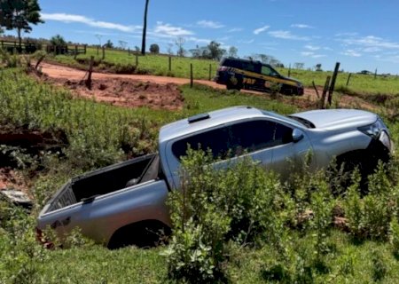 Perseguição termina com prisão de homem após furto de caminhonete em Dourados