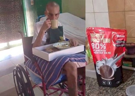 Após grave infecção no cérebro, homem de 37 anos recebe alta e família pede ajuda para recuperação