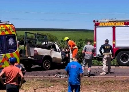 Trabalhadores de Dourados s&atilde;o identificados ap&oacute;s acidente com morte na BR-163