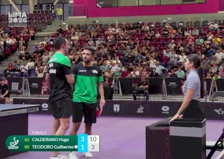 Hugo Calderano vence Guilherme Teodoro e conquista o heptacampeonato pan-americano
