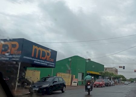 Itaporã tem terça-feira nublada e com possibilidade de chuva