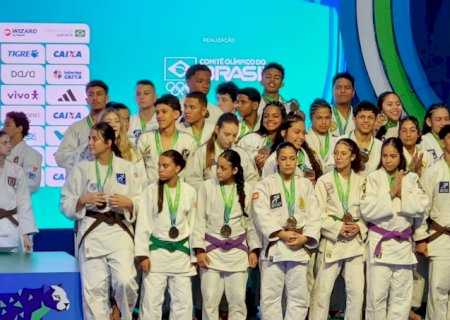 Atletas de Itaporã representam Mato Grosso do Sul nos Jogos da Juventude 2026 e voltam de Foz do Iguaçu com medalha de bronze