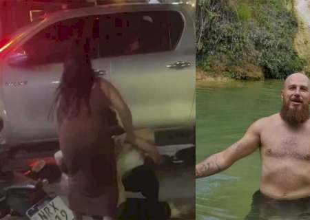 Confusão generalizada termina com um morto e um baleado após carreata em Bonito (vídeo)