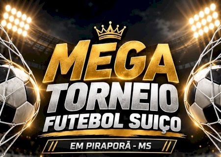 Piraporã terá Mega Torneio de Futebol Suíço com R$ 7,5 mil em prêmios; campeão leva R$ 4 mil